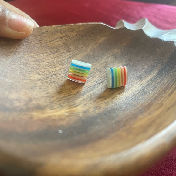 Rainbow Studs/Earrings - Picture 3 of 7